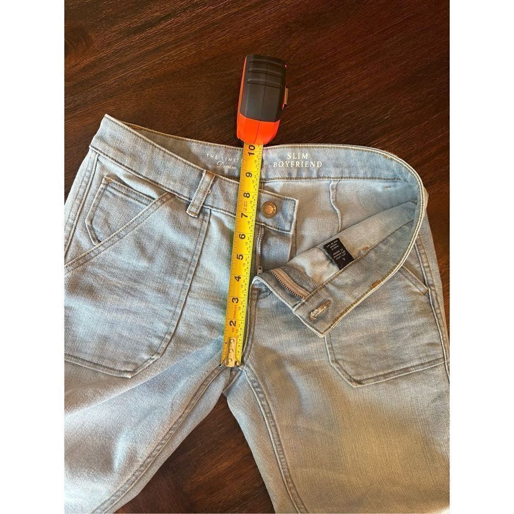 The Limited slim boyfriend light wash jeans - Picture 4 of 7